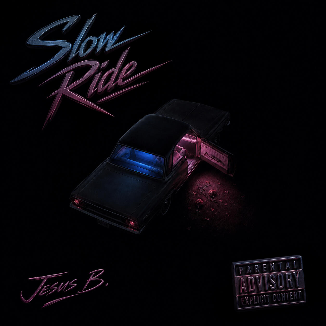 SLOW RIDE COVER ART The cover art for Jesus B’s upcoming album “Slow Ride"